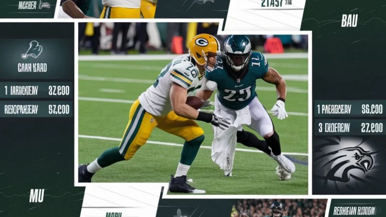 Green bay packers vs philadelphia eagles match player stats