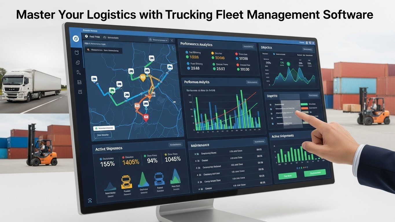 Master Your Logistics with Trucking Fleet Management Software