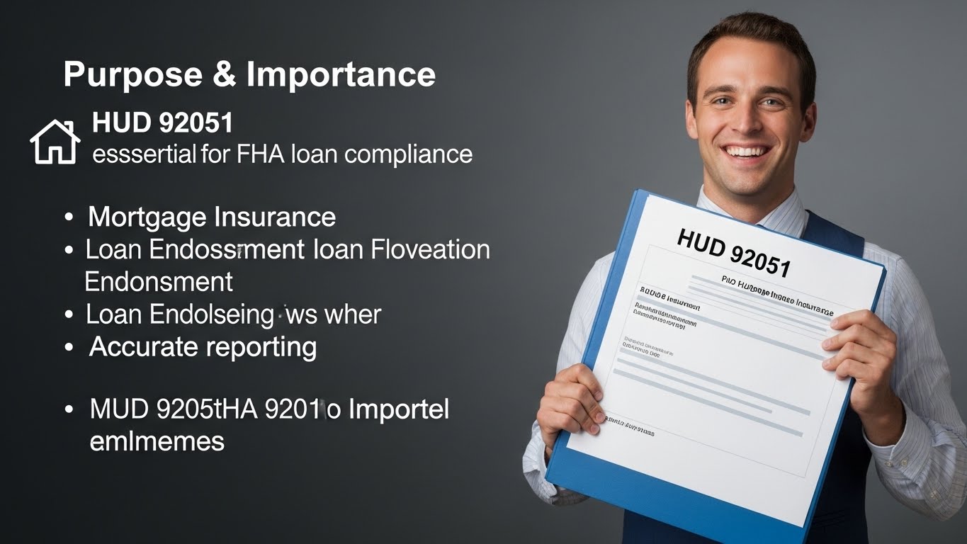 HUD 92051 Reporting: What You Need to Know for FHA Compliance