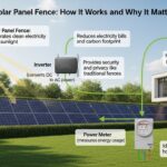 Zabor is solnechnyh paneley