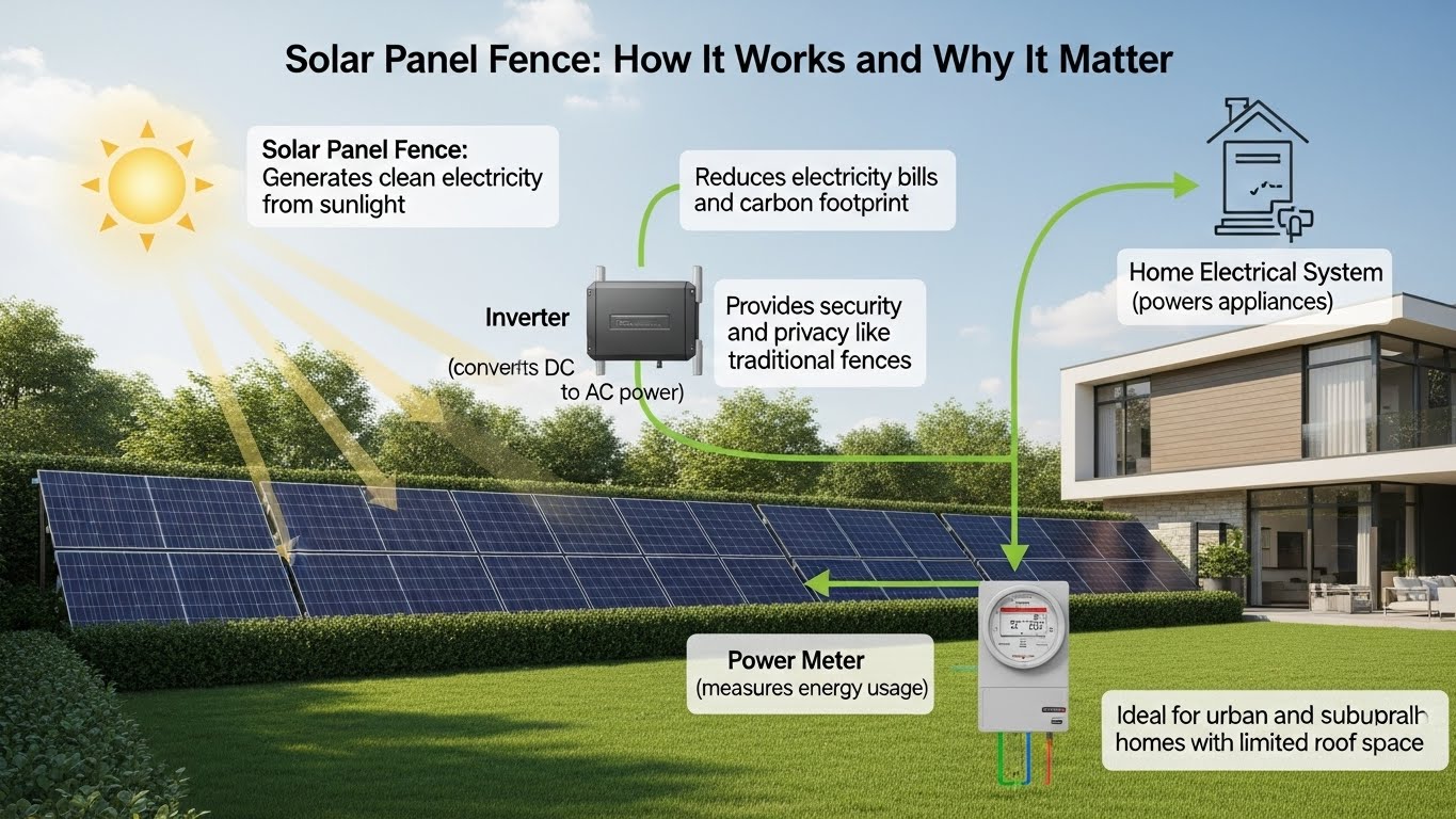Zabor is solnechnyh paneley