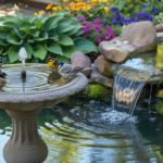 Bring Your Backyard to Life: How a Bird Fountain and Pond Waterfall Pump Create a Beautiful Natural Escape