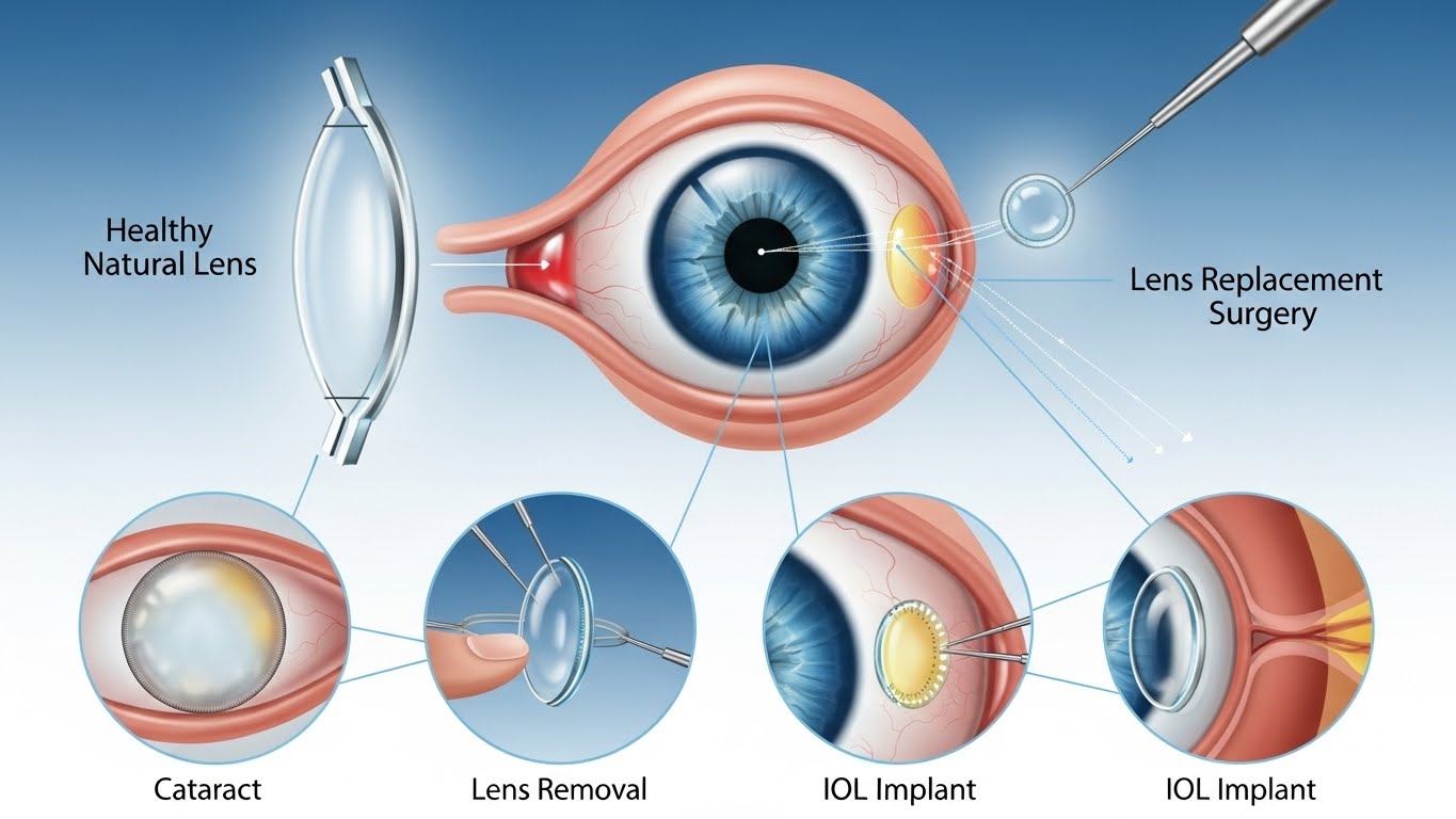 Who Is Suitable for Lens Replacement Surgery