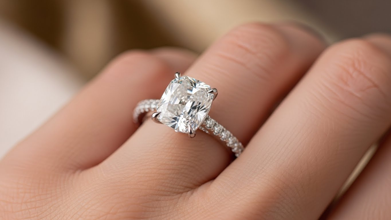 Cushion Cut Engagement Rings