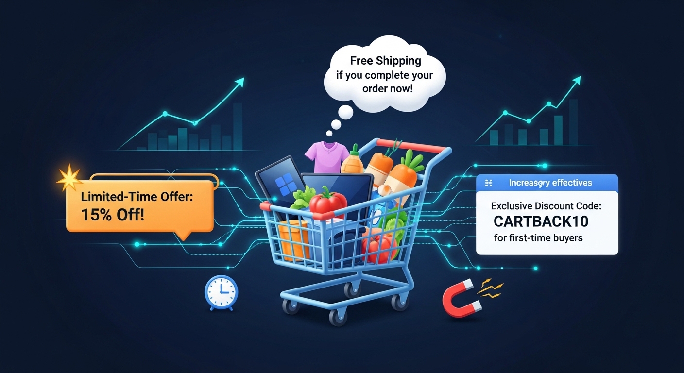 dynamic discount strategies cart recovery effectiveness