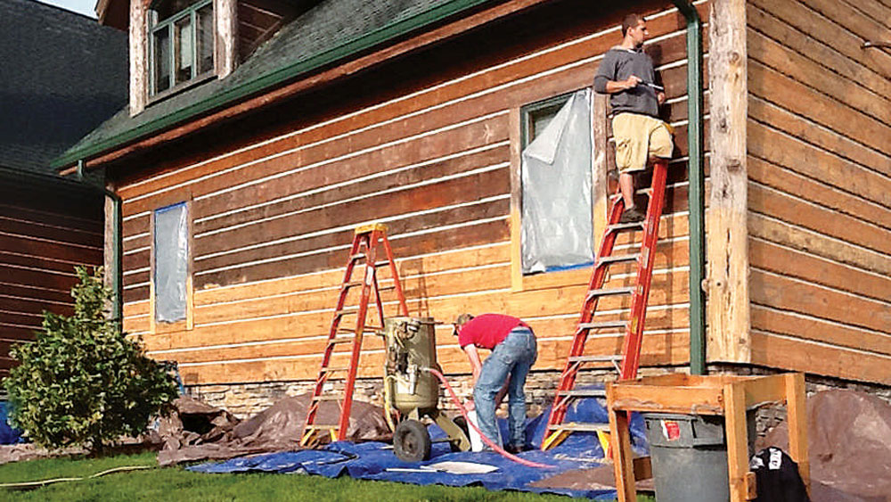 Log Home Repairs