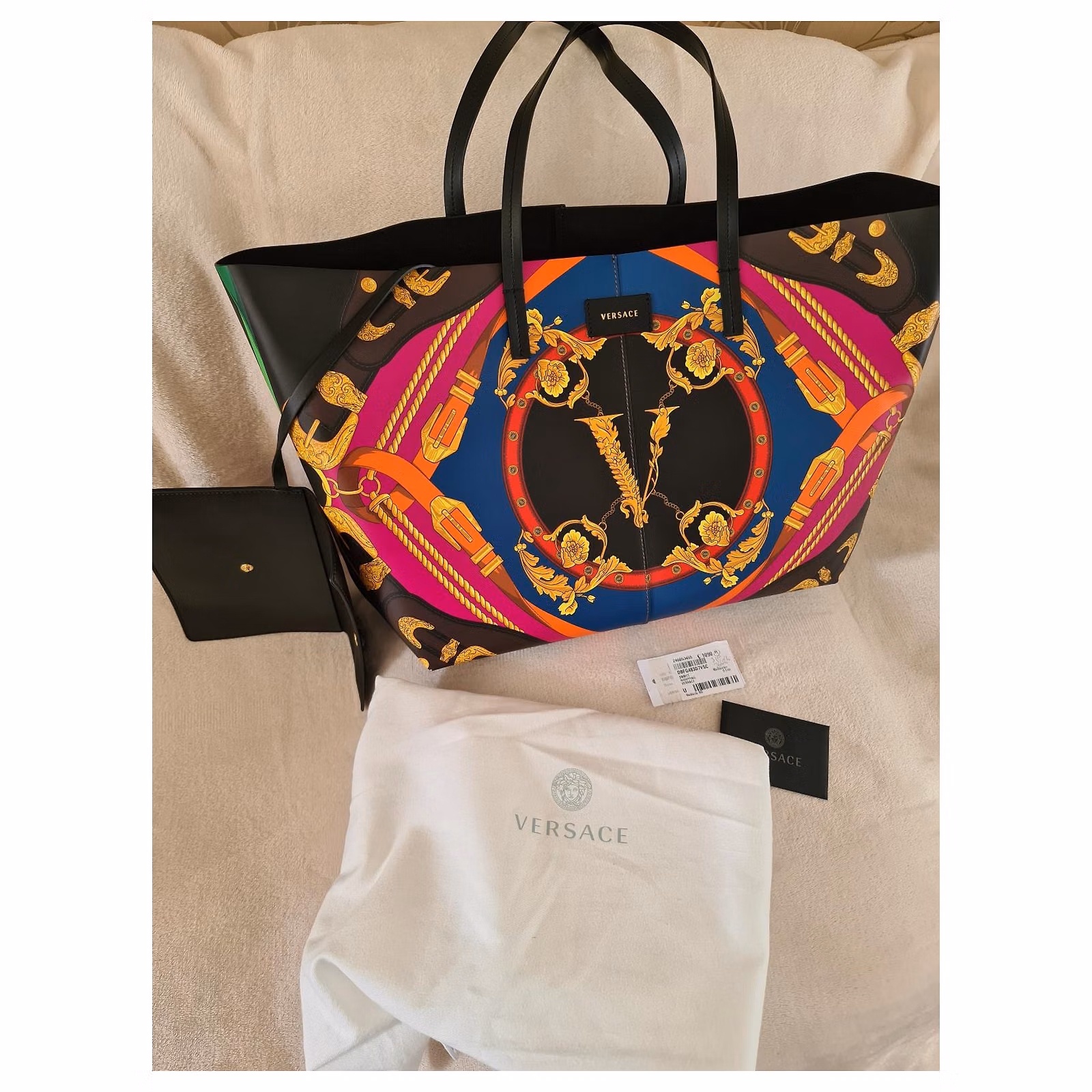 The Timeless Allure of Versace Heritage Leather Totes